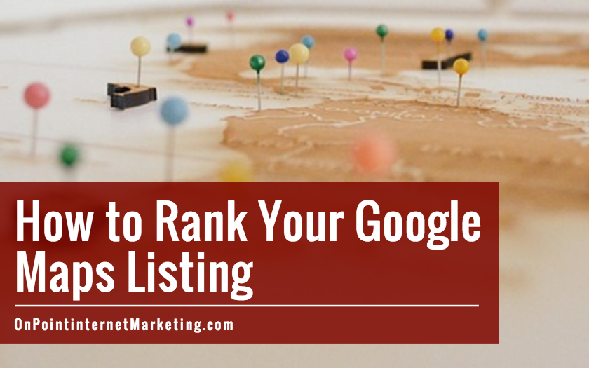 Rank Your Google Maps Listing